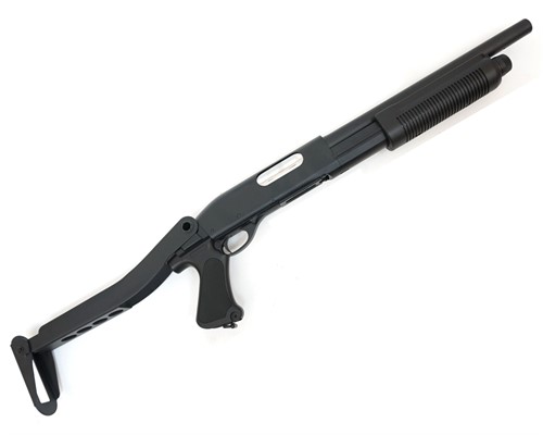 Дробовик Cyma Remington M870 compact складной приклад пластик - фото 34196
