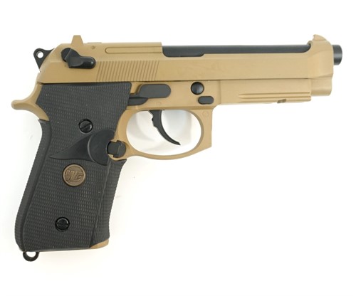 Пистолет WE BERETTA M9A1  GBB WE-M009-TAN - фото 35837