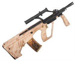 Страйкбольный автомат привод APS Steyr AUG-A1 PARA Adjustable Scope  KU904NM АБС корпус - фото 37158