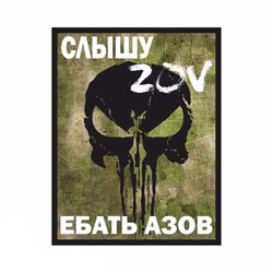 Шеврон МШ01 "Слышу ZOV" черн/мох - фото 39729