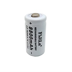 Батарейка-аккумулятор CR123 8800mAh - фото 39772