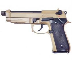 Пистолет KJW M9 A1 GBB M9A1-TBC.GAS TAN - фото 40145