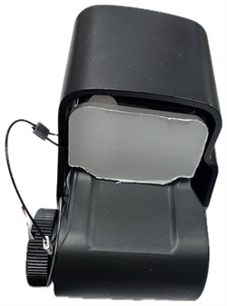 Защита для прицела типа Eotech внешняя оргстекло прозрачное - фото 44682