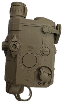 Тактический блок AN-PEQ 15 LA5 фонарь,лазер,цвет тан - фото 44792