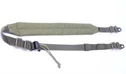 Оружейный ремень  широкий двух точка CM олива - фото 44904