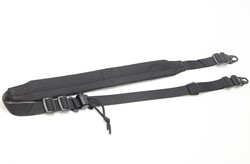 Оружейный ремень широкий двух точка CM черный - фото 44905