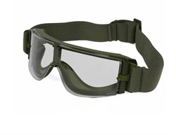 Очки закрытые WoSporT Bolle X800 c комплектом  линз олива - фото 45563