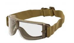 Очки закрытые WoSporT Bolle X800 c комплектом  линз песочный - фото 45578