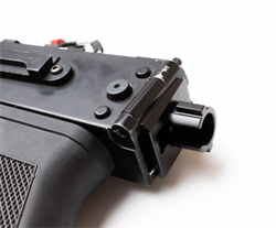 Адаптер складного приклада  на трубку — телескоп для ак74 (алюминий 7075, фреза) - фото 45622