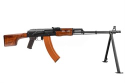 Пулемет CYMA RPK CM-052S дерево, складной приклад, металл корпус - фото 45654