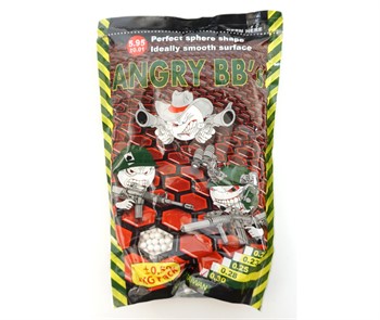 Шары Angry BBs 0,30 1кг белые Taiwan 