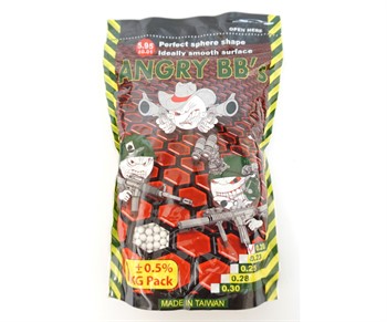 Шары Angry BBs 0,20 1кг белые Taiwan