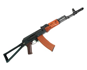Страйкбольный автомат Привод E&L AKS74N AEG Essential Steel and real wood - EL-A105S