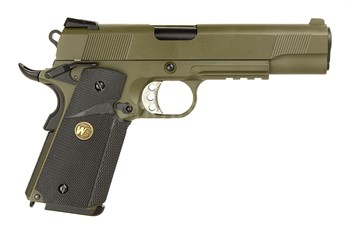 Пистолет WE Colt 1911 MEU SOC GBB tan
