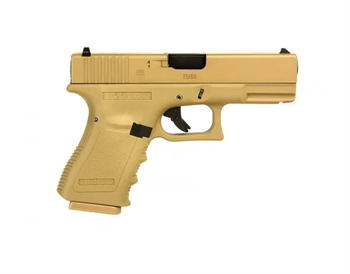 Страйкбольный пистолет движ. затвор East Crane Glock 19 gen.3 TAN EC-1301 DE