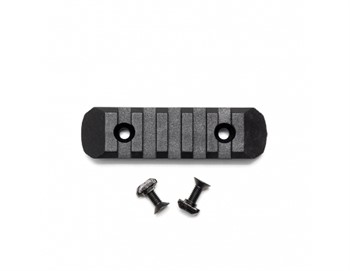 Планка на цевье Keymod/M-Lock 75мм, полимер BK