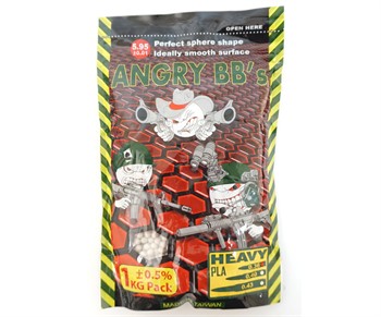Шары Angry BBs 0,36 1кг белые Taiwan 