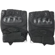 Перчатки Oakley реплика CM цвет Черный без пальцев с защитой костяшек размер XL