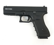 Страйкбольный пистолет движ. затвор KJW GLOCK G17 CO2  KP-17.CO2