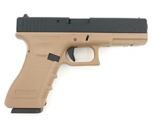Пистолет KJW GLOCK G17 CO2  KP-17.CO2 TAN