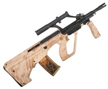 Страйкбольный автомат привод APS Steyr AUG-A1 PARA Adjustable Scope  KU904NM АБС корпус