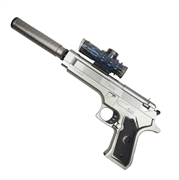 Детский орбиз пистолет Beretta M92 silver