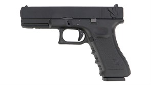 Страйкбольный пистолет движ. затвор KJW GLOCK G18 GBB  KP-18.GAS