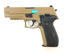 Страйкбольный пистолет движ. затвор WE SIG SAUER P-226 MK25 GBB WE-F003-TAN