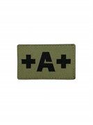 Шеврон ЛР "+А+" черн/олива