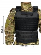 Бронижилет реплика 5.11, с эвакуационой петлёй  Molle минус цвет Черный