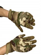 Перчатки тактические реплика Mechanix с защитой костяшек мультикам размер L