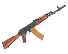 Страйкбольный автомат привод LCT АК-74 Wood UP LCK74 металл корпус
