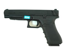Страйкбольный пистолет движ. затвор WE GLOCK 35  Металл автомат огонь GP626B