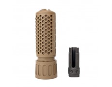 Глушитель и пламегаситель Tan SureFire KAC QDC   14-  127ММ 