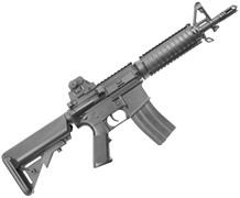 Страйкбольный автомат привод (Double Bell) M4 CQB, пластик (061B) (Black)