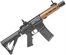 Страйкбольный автомат привод (Double Bell) M4 PDW (063S) (Black-Tan)