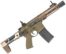 Страйкбольный автомат привод  (Double Bell) M4 SBR (095S) (Tan)