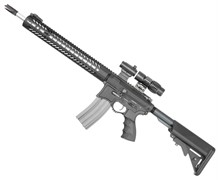Страйкбольный автомат привод (G&G) AR15 SBR8 (Black)