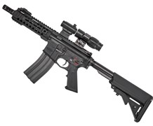 Страйкбольный автомат привод (G&G) GC16 MPW 7'' (Black)
