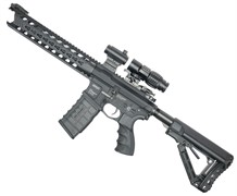 Страйкбольный автомат привод  (G&G) GC16 Predator (Black)