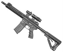 Страйкбольный автомат привод  (G&G) GC16 SRL (Black)