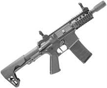 Страйкбольный автомат привод (King Arms) PDW 5.56 SBR Shorty (Black) (KA-AG-245-BK)