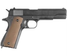 Страйкбольный пистолет движ. затвор   (Double Bell) CLT 1911 (Green Gas) (723) (Black)