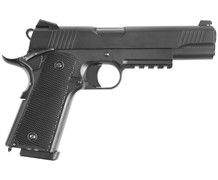 Страйкбольный пистолет движ. затвор   (Double Bell) CLT M45A1 (Green Gas) (739) (Black)