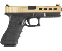 Страйкбольный пистолет (Double Bell) G17 Zev (CO2) (850) (Gold Slide)
