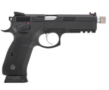Страйкбольный пистолет (KJW) CZ75 SP-01 Shadow металл (с резьбой)