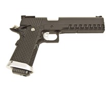 Страйкбольный пистолет   (KJW) Hi-Capa 6" металл (KP-06) (Black)