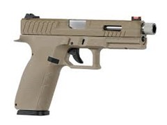 Страйкбольный пистолет  (KJW) KP-13F Full Auto металл CO2 (с резьбой) (KP-13F) (Tan)