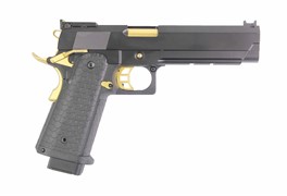Пистолет (Double Bell) Hi-Capa 5.1 (CO2) (895) (Black-Gold)