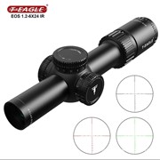 Прицелл оптический загонный 1.2—6X24 цвет черный